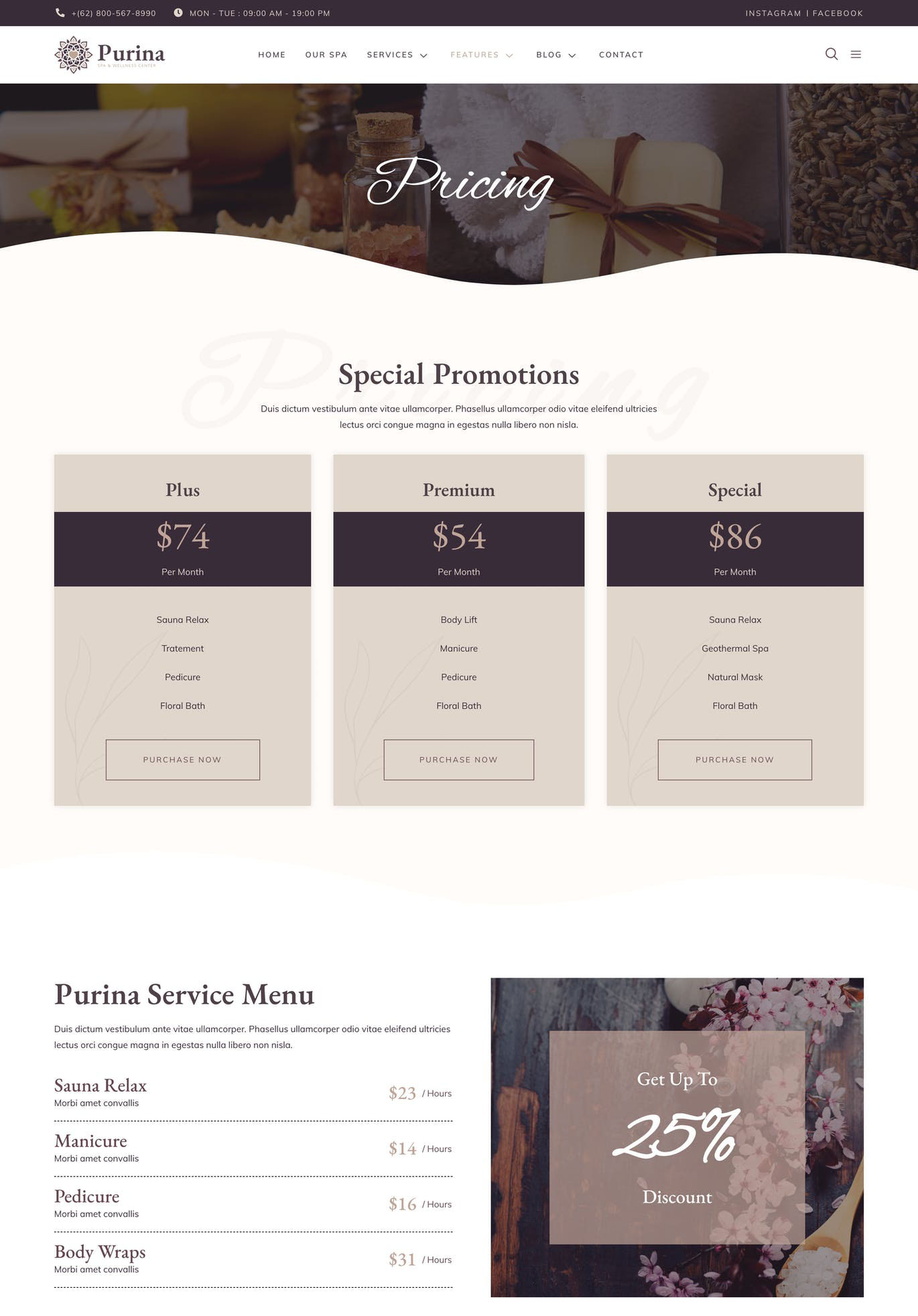 pricing